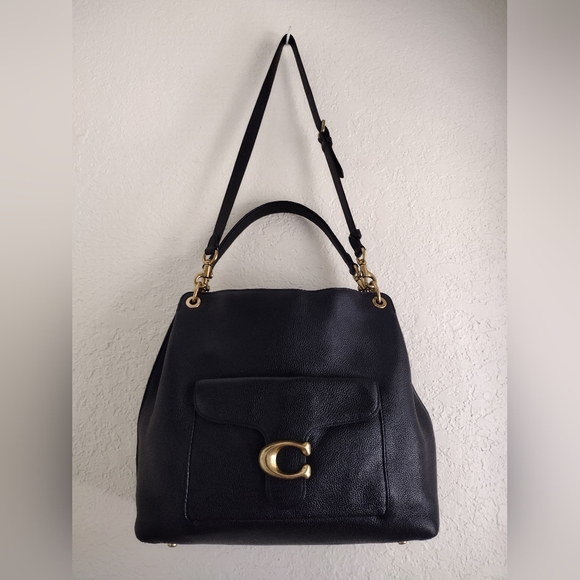 COACH Black Tabby Hobo Crossbody Bag - Picture 5 of 17